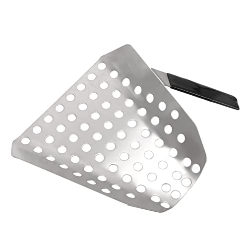Stainless Steel Ergonomic Popcorn Scoop with Holes
