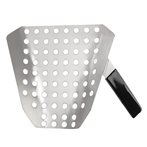 Stainless Steel Ergonomic Popcorn Scoop with Holes