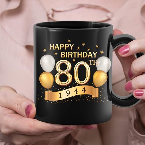 Unique 80th Birthday Mug - Fun Gift Idea