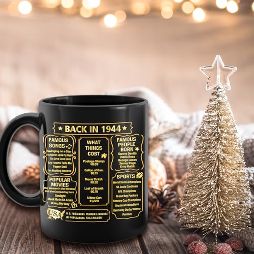 Unique 80th Birthday Mug - Fun Gift Idea