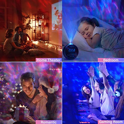 Bluetooth Speaker Alarm Clock with Night Light & Sleep Sound