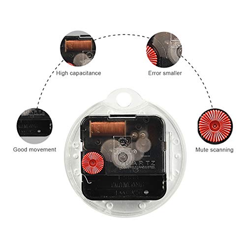 ALAZA Spiral Wall Clock for Stylish Living Room