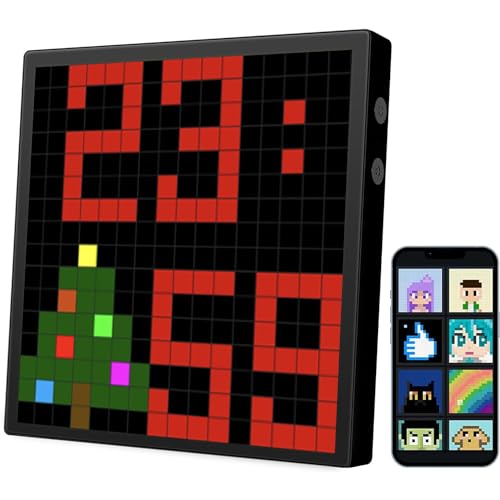 Customizable Pixel Art LED Panel for Gaming Room
