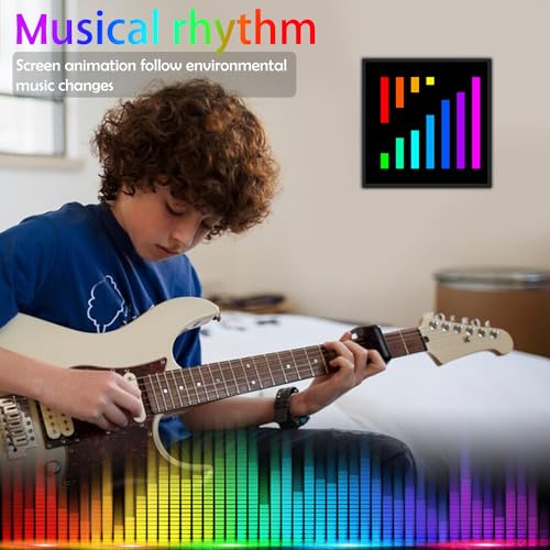 Customizable Pixel Art LED Panel for Gaming Room