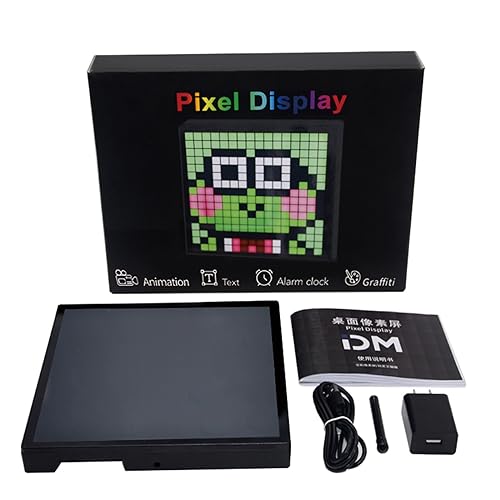 Customizable Pixel Art LED Panel for Gaming Room