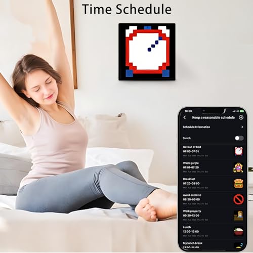 Customizable Pixel Art LED Panel for Gaming Room