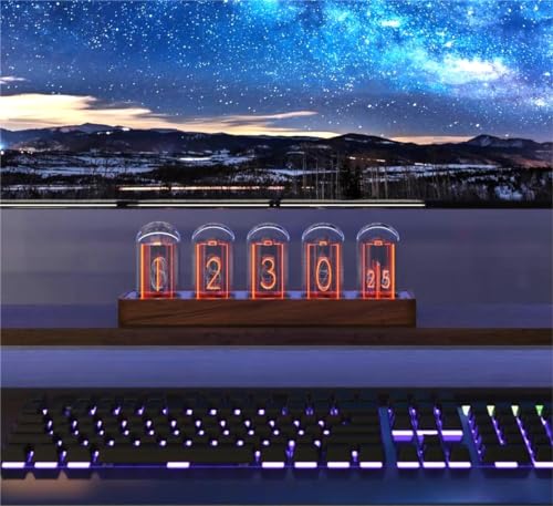 Retro Wi-Fi Digital Clock - Ideal Desk and Bedroom Gift