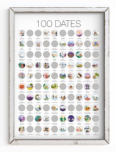 Romantic Date Ideas Poster - Perfect Gift for Her!