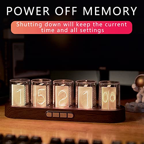 RGB Nixie Tube Clock with Gift Box