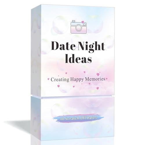 Fun Date Night Ideas: Adventurous Couple Scratch-Off Cards