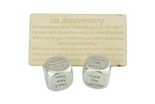 1st Anniversary Dice: Unique Way to Celebrate!
