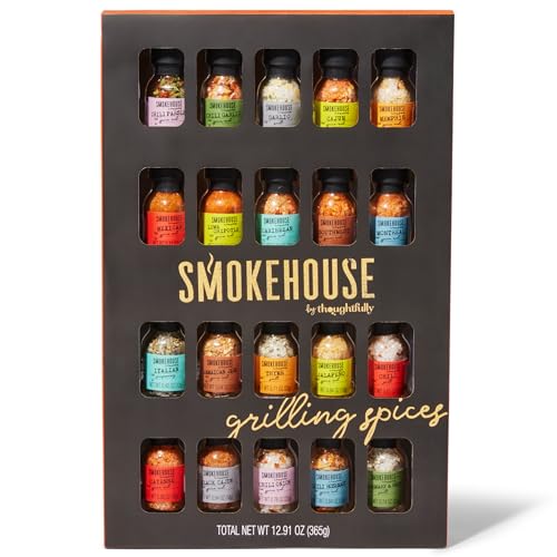 Thoughtfully Ultimate Grilling Spice Set - Pack of 20
