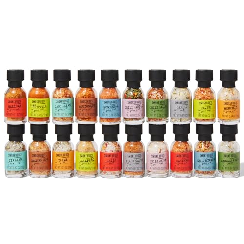 Thoughtfully Ultimate Grilling Spice Set - Pack of 20