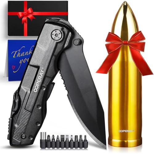 Christmas Stocking Stuffers: Tumbler Multitool Knife Set