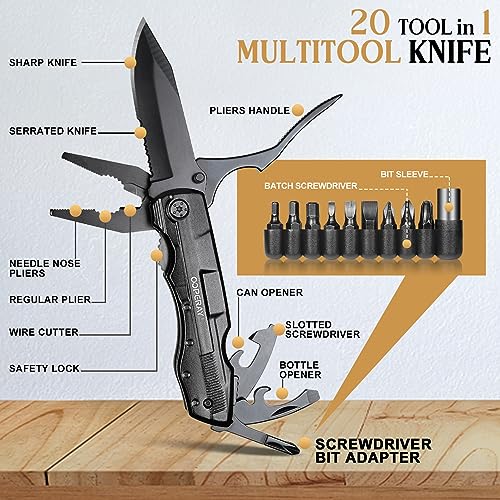 Christmas Stocking Stuffers: Tumbler Multitool Knife Set