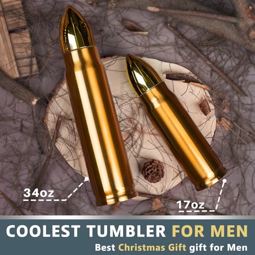 Unique 34oz Tumbler: Perfect Men's Stocking Stuffers