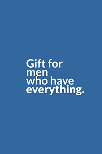 Original Lined Notebook: Perfect Gift for Men