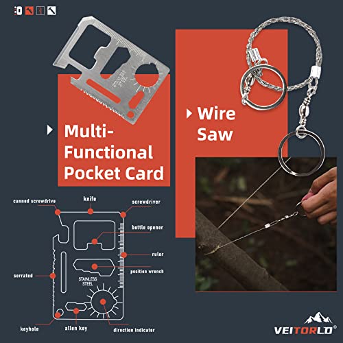 12-in-1 Survival Gear and Equipment for Men