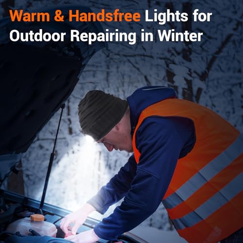 Rechargeable LED Beanie Hat: Gift Idea for Men