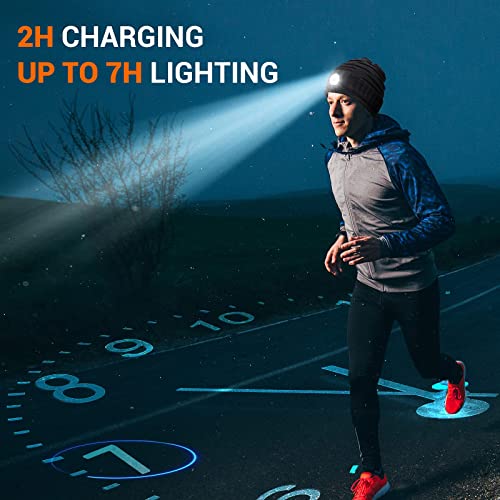 Rechargeable LED Beanie Hat: Gift Idea for Men