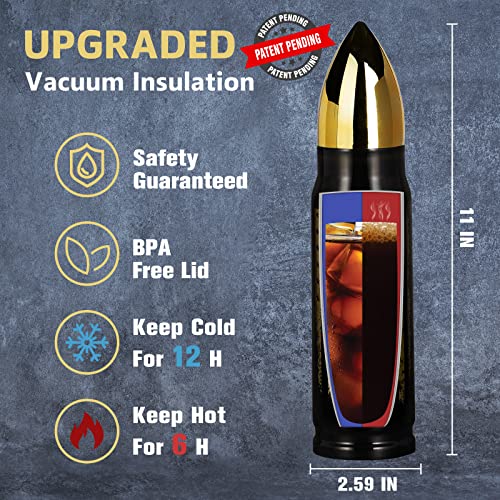 American Flag Tumbler: Perfect Men's Stocking Stuffer