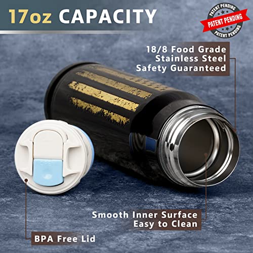 American Flag Tumbler: Perfect Men's Stocking Stuffer