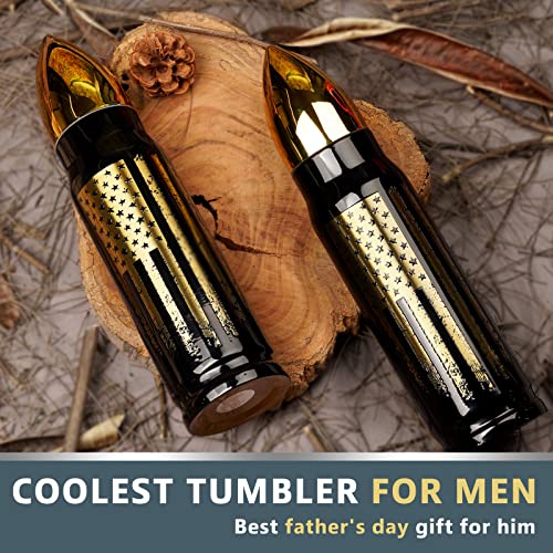 American Flag Tumbler: Perfect Men's Stocking Stuffer