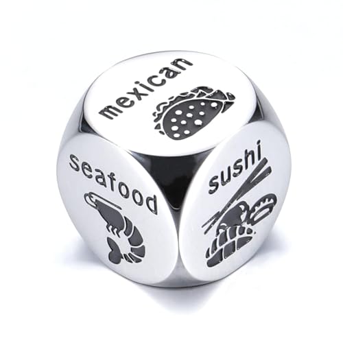 Food Decision Dice - Anniversary, Birthday, Couple, Funny, Christmas Gifts