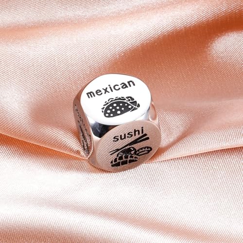 Food Decision Dice - Anniversary, Birthday, Couple, Funny, Christmas Gifts