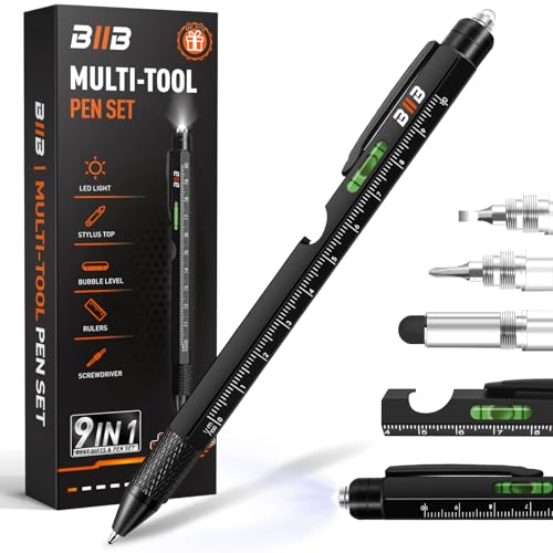 9-in-1 Multi Tool Pen - Perfect Gift for Him
