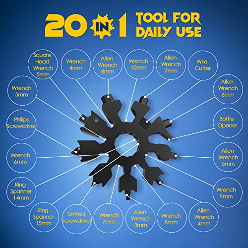 Snowflake Multitool - 20in1 Tools Gift Idea