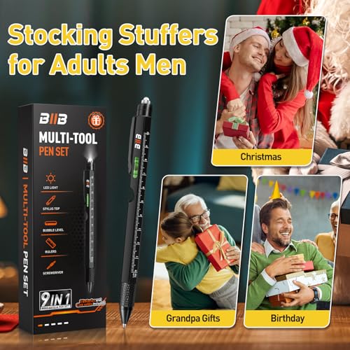 9-in-1 Multi Tool Pen - Perfect Gift for Him
