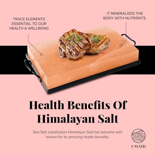 Himalayan Salt Block Cooking Plate Gift for Foodies