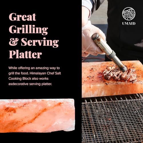 Himalayan Salt Block Cooking Plate Gift for Foodies