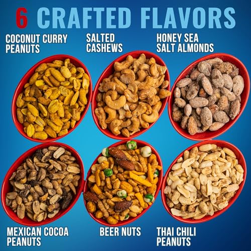 Men's Nut Gift Box - 6 Crafted Flavors