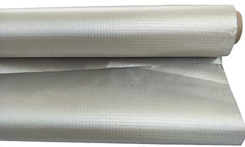 Blocking Plaid Ripstop Copper Nickel Fabric for Smart Meter