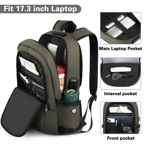 AMBOR Anti Theft Laptop Travel Backpack