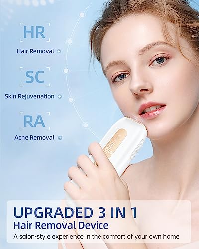 LAORICI 3-in-1 IPL Laser Hair Removal - Pain-free
