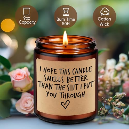 Apology Love Candle - Perfect Gift for Her/Him