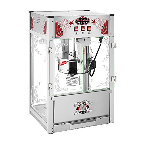 Majestic Popcorn Machine - Commercial Style, 7.5 Gallon