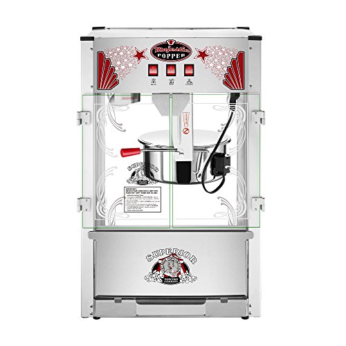 Majestic Popcorn Machine - Commercial Style, 7.5 Gallon