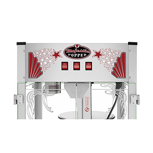 Majestic Popcorn Machine - Commercial Style, 7.5 Gallon