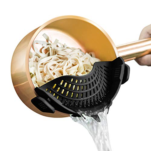 Silicone Clip On Strainer for Pots and Pans