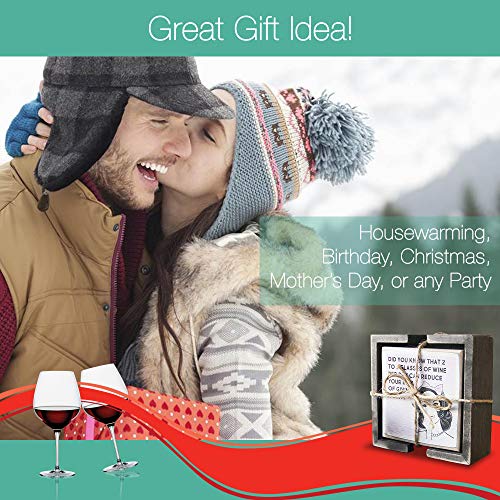 Funny Wine Coasters for Women - Housewarming Gift