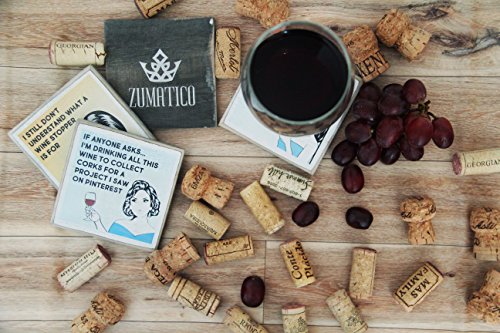 Funny Wine Coasters for Women - Housewarming Gift