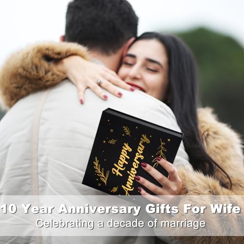 Personalized 10 Year Anniversary Ring Holder Dish Tray