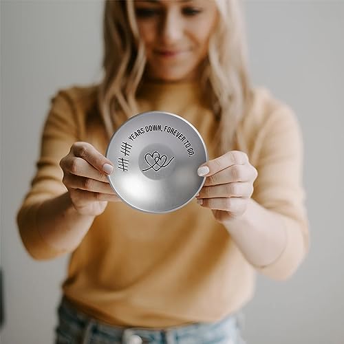 Personalized 10 Year Anniversary Ring Holder Dish Tray