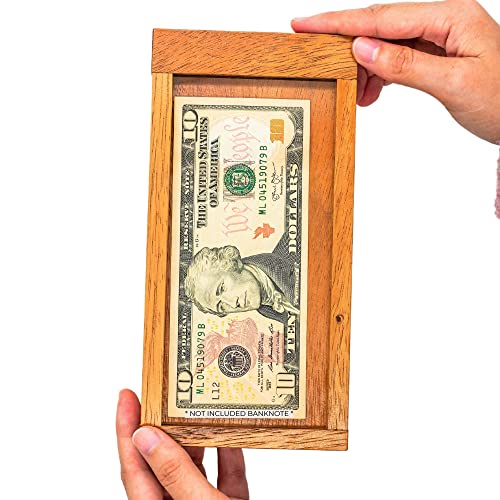 Wooden Secret Lock Box- Gift Card and Money Puzzle Box