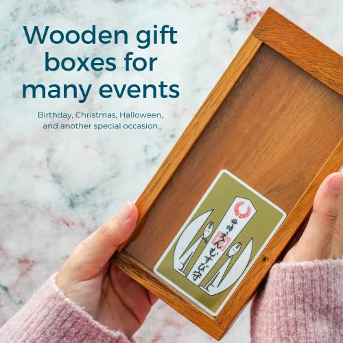 Wooden Secret Lock Box- Gift Card and Money Puzzle Box