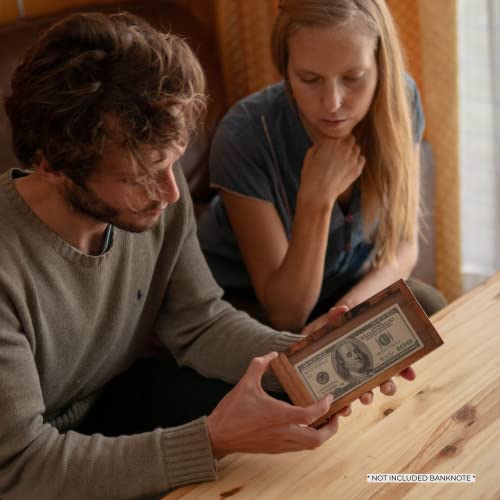 Wooden Secret Lock Box- Gift Card and Money Puzzle Box